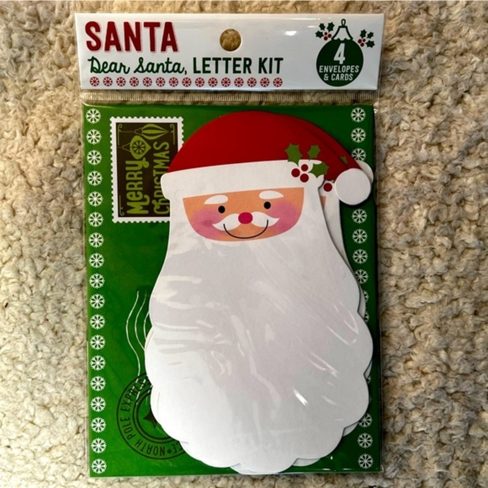 🎄2/$10 OOLY "Santa" Dear Santa Letter Kit with Cards + Envelopes